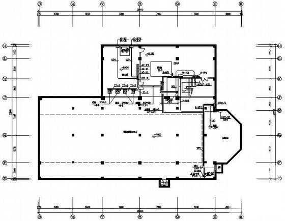 3层公共建筑电气CAD施工图纸(防雷接地系统) - 1