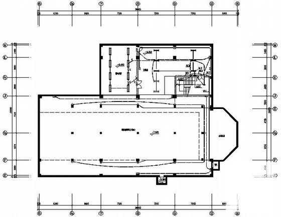 3层公共建筑电气CAD施工图纸(防雷接地系统) - 2