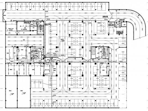 82米高层公共建筑强弱电竣工施工图纸（加压送风机排污水泵） - 1