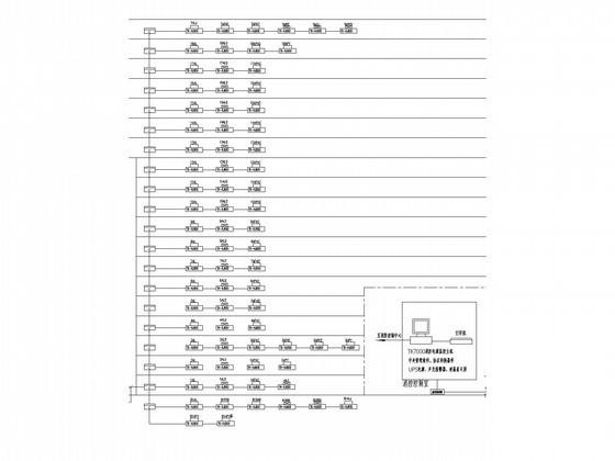 82米高层公共建筑强弱电竣工施工图纸（加压送风机排污水泵） - 3