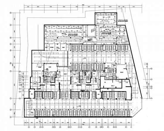32层商住楼给排水CAD施工图纸(卫生间大样图) - 1