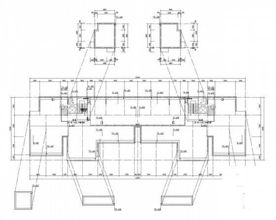 普通高层住户楼给排水CAD施工图纸（11层） - 3