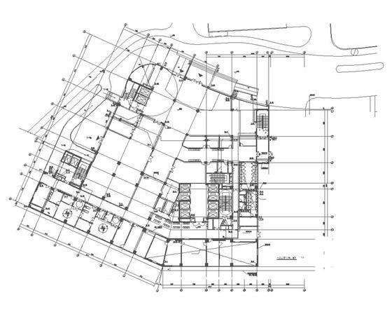 16层医院高层建筑给排水（喷淋）CAD图纸 - 2