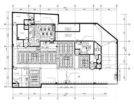 9层电影院改造项目给排水CAD图纸 - 1