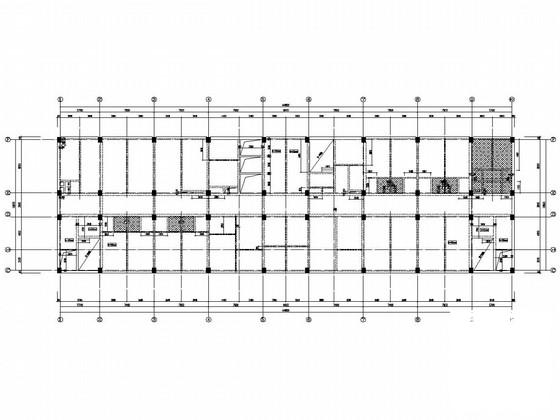 7层框架结构医院业务综合楼及食堂结构图纸(梁平法施工图) - 3