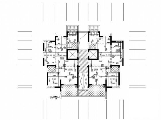 三栋31层剪力墙结构住宅楼结构CAD施工图纸（2014.02月出图纸） - 3