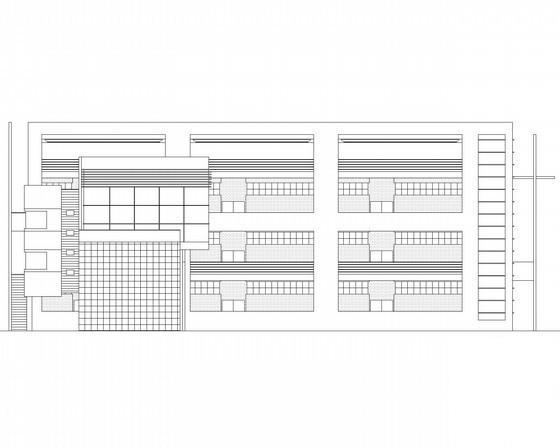 3层九班现代型幼儿园建筑方案设计图纸（总） - 1