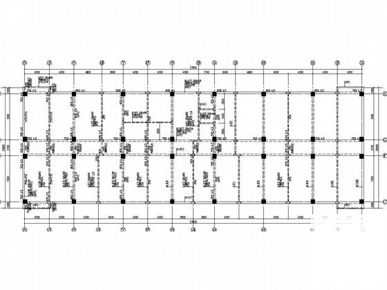 5层框架结构综合楼CAD施工图纸（带裙楼及建筑图纸） - 3