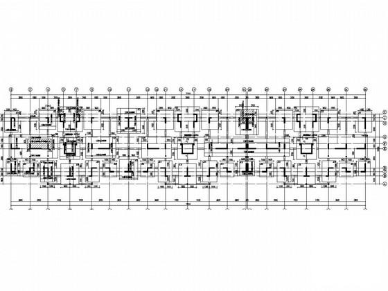 8层剪力墙结构住宅楼CAD施工图纸（阁楼及PKPM计算图纸） - 3