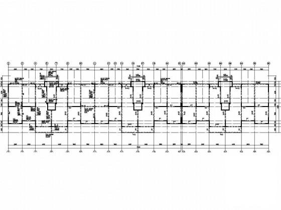 8层剪力墙结构住宅楼CAD施工图纸（阁楼及PKPM计算图纸） - 4