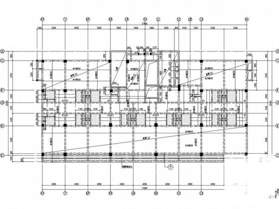 15层框架结构高层酒店梁板结构CAD施工图纸 - 3
