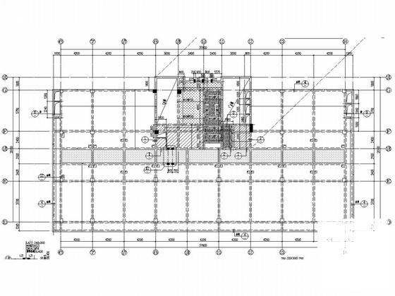 15层框架结构高层酒店梁板结构CAD施工图纸 - 4