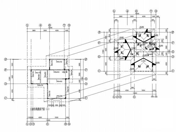 2层框架结构别墅结构CAD施工图纸（建施、附结算） - 5