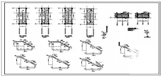 底框两层上托4层住宅楼结构设计CAD施工图纸(筏形基础平法) - 4