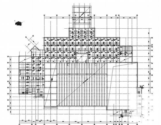 高级框架结构私人会所结构图纸（游泳馆）(基础设计等级) - 5