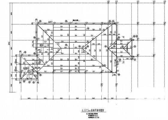 钢结构售楼中心结构CAD施工图纸 - 2