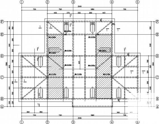 坡屋面带阁楼别墅CAD施工图纸(配电箱系统图) - 3