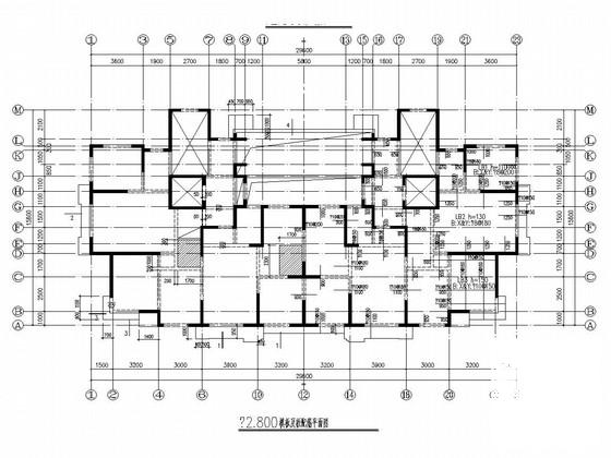 24层剪力墙住宅楼结构图纸 - 3