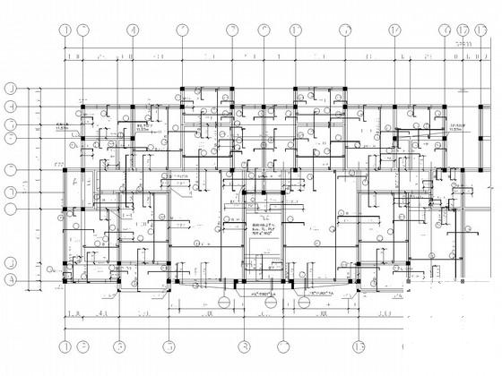 7度区坡屋顶砌体住宅结构CAD施工图纸 - 3