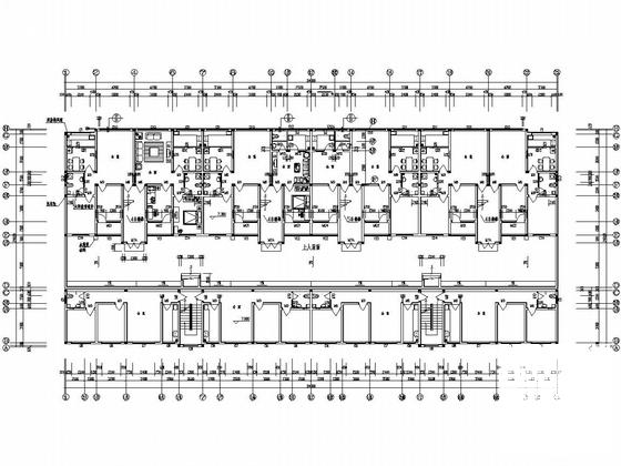 6层砖混底框抗震墙综合楼结构图纸（建筑图纸） - 5