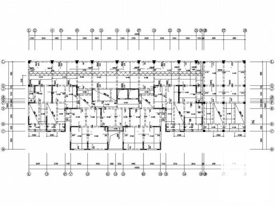 18层剪力墙住宅楼结构图纸（2栋）(基础设计等级) - 1