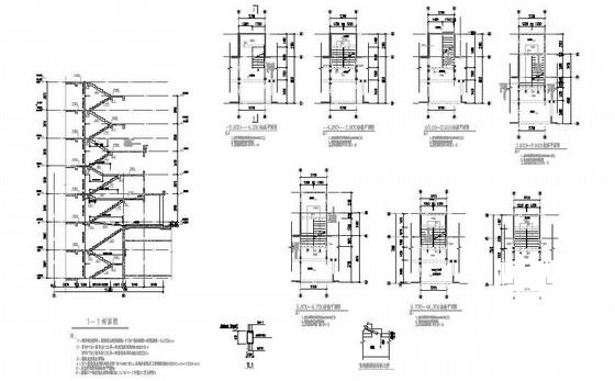 18层剪力墙住宅楼结构CAD施工图纸（CFG桩） - 4