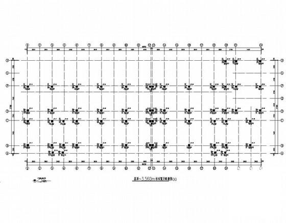 5层框架结构附属中学宿舍楼结构图纸）(柱下独立基础) - 2