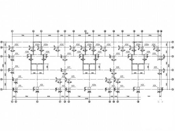 15层框剪结构住宅楼结构CAD施工图纸（桩基础） - 1