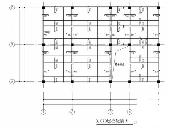 两层框架结构厂区餐厅结构图纸 - 2