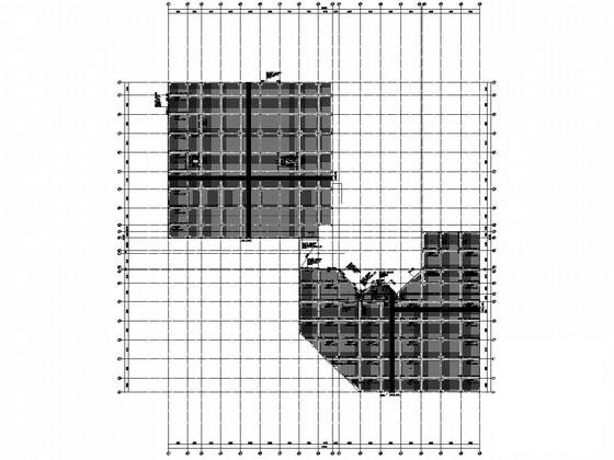 框架结构地下车库结构图纸（BZS空腹复合楼板）(基础设计等级) - 1