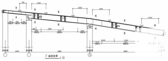 10层筏形基础框剪结构商业大厦结构CAD施工图纸（7度抗震） - 4