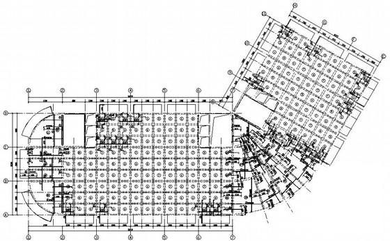 8层独立基础框剪结构办公楼结构CAD施工图纸（7度抗震） - 2