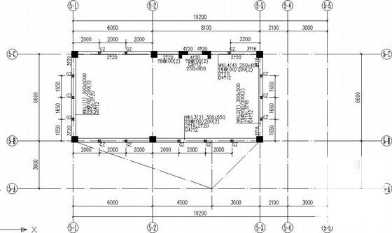 3层桩基础框架物业房办公楼结构CAD施工图纸 - 3