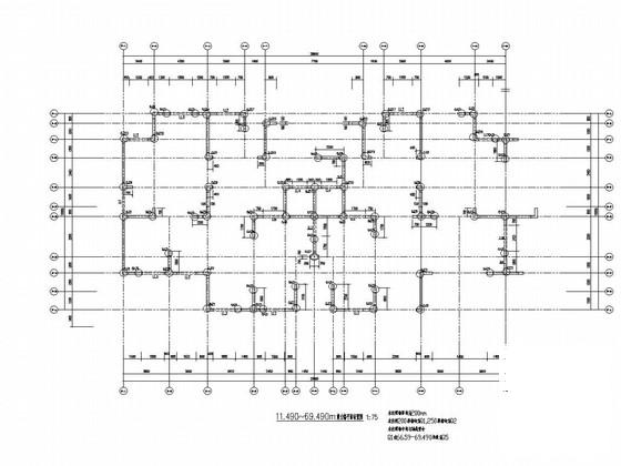 24层剪力墙结构住宅楼结构图纸（平筏基础）(后压浆灌注桩) - 3