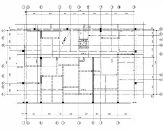 17层筏板基础带地下车库住宅楼结构CAD施工图纸（6度抗震） - 3