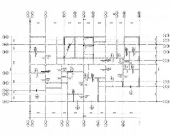 17层筏板基础带地下车库住宅楼结构CAD施工图纸（6度抗震） - 5