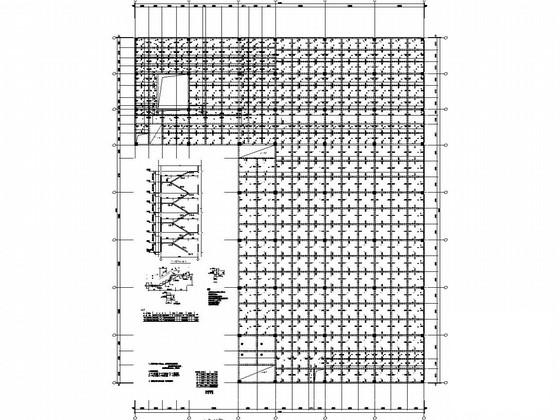 4层桩基础框架结构办公楼结构CAD施工图纸 - 2