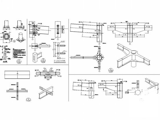 3层框架结构宝马4S店结构CAD施工图纸（6度抗震） - 4