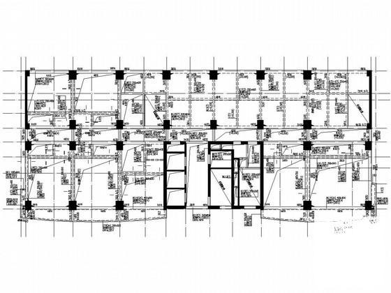22层框剪办公楼34层框剪住宅楼结构CAD施工图纸（2013年1月出图纸） - 3