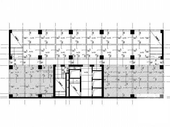 22层框剪办公楼34层框剪住宅楼结构CAD施工图纸（2013年1月出图纸） - 4
