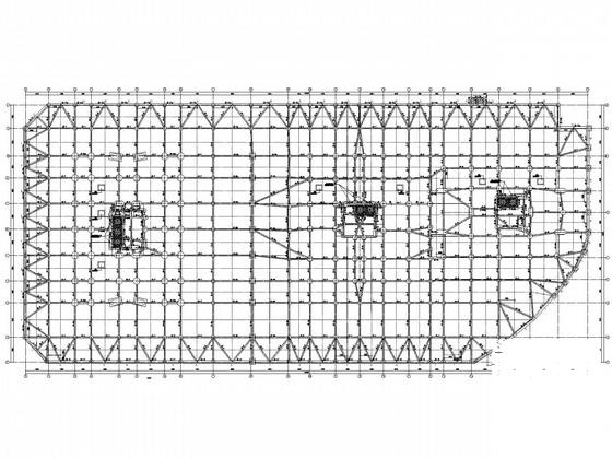 部分框支剪力墙保障性住房结构CAD施工图纸 - 1