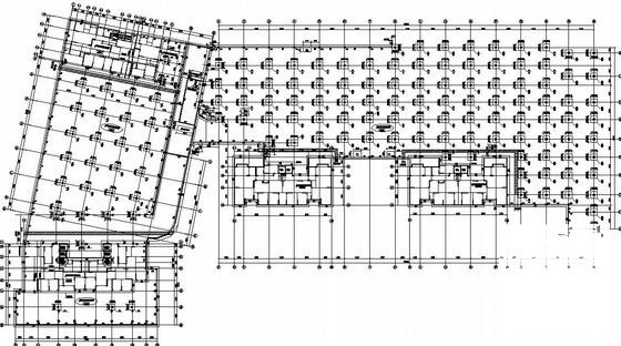 地下车库结构CAD施工图纸（16张） - 1