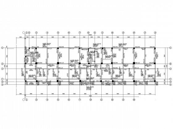 7层框架大厦办公楼结构CAD施工图纸(管桩) - 3