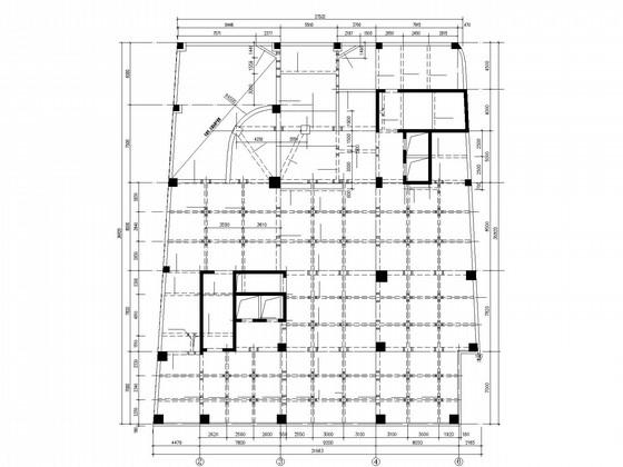 11层框剪商业大厦办公楼结构CAD施工图纸 - 1