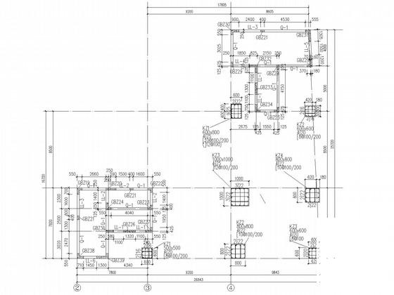11层框剪商业大厦办公楼结构CAD施工图纸 - 3