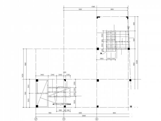11层框剪商业大厦办公楼结构CAD施工图纸 - 5