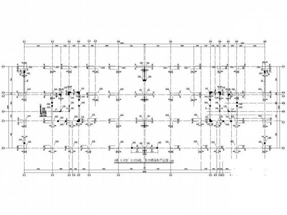 19层框剪住宅楼结构CAD施工图纸(平法表示) - 1