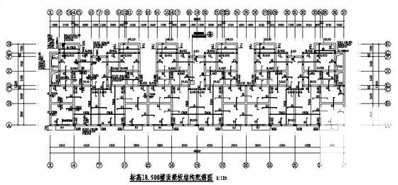 6层底框砖混住宅楼结构CAD施工图纸 - 3