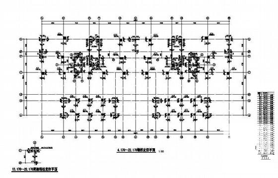 26层桩基础框架剪力墙住宅楼结构CAD施工图纸 - 2