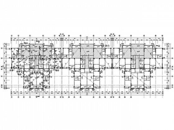 地下1层地上18层框剪住宅楼结构CAD施工图纸 - 2